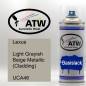 Preview: Lexus, Light Grayish Beige Metallic (Cladding), UCA46: 400ml Sprühdose, von ATW Autoteile West.
